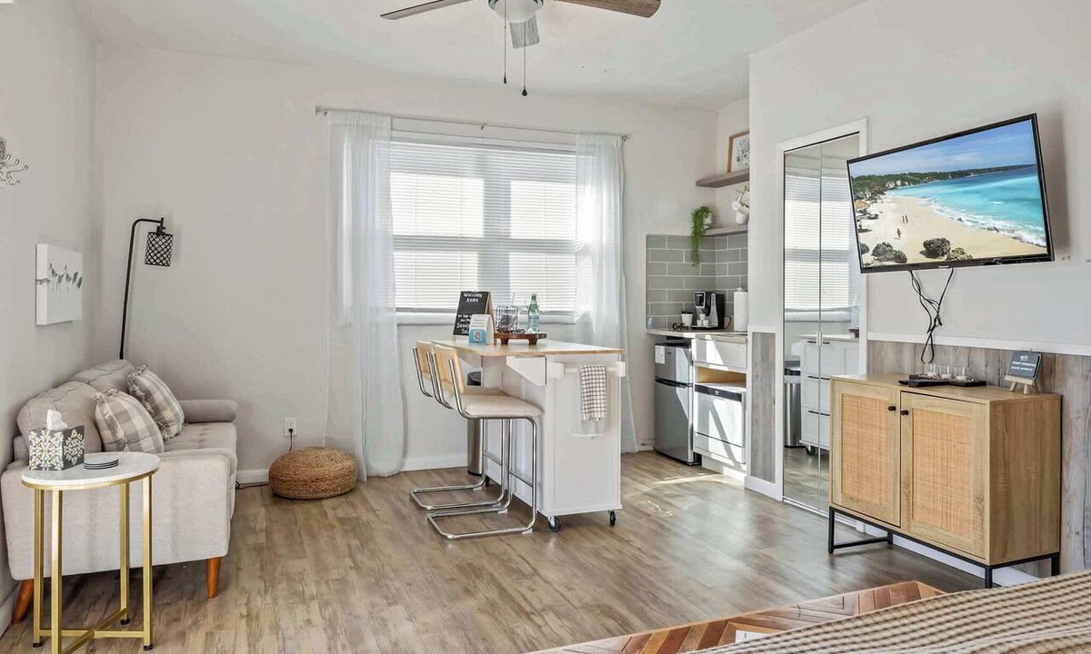 Satellite Beach Apartment | Sandpiper Studio | Across From Beach!