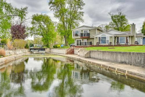 North Webster House | Scenic Views: Spacious Webster Lake House!