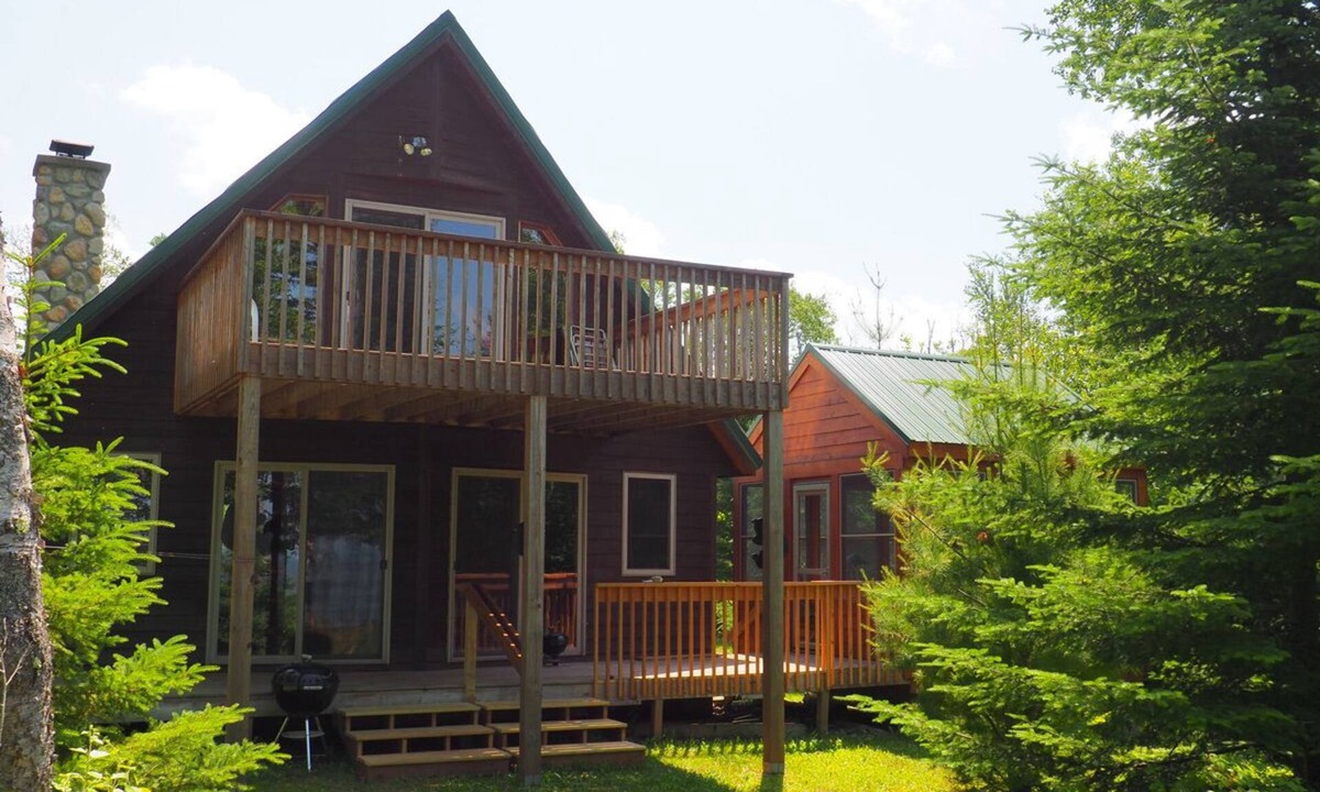 Herbster Cabin | Secluded Lakefront Home on Superior's South Shore