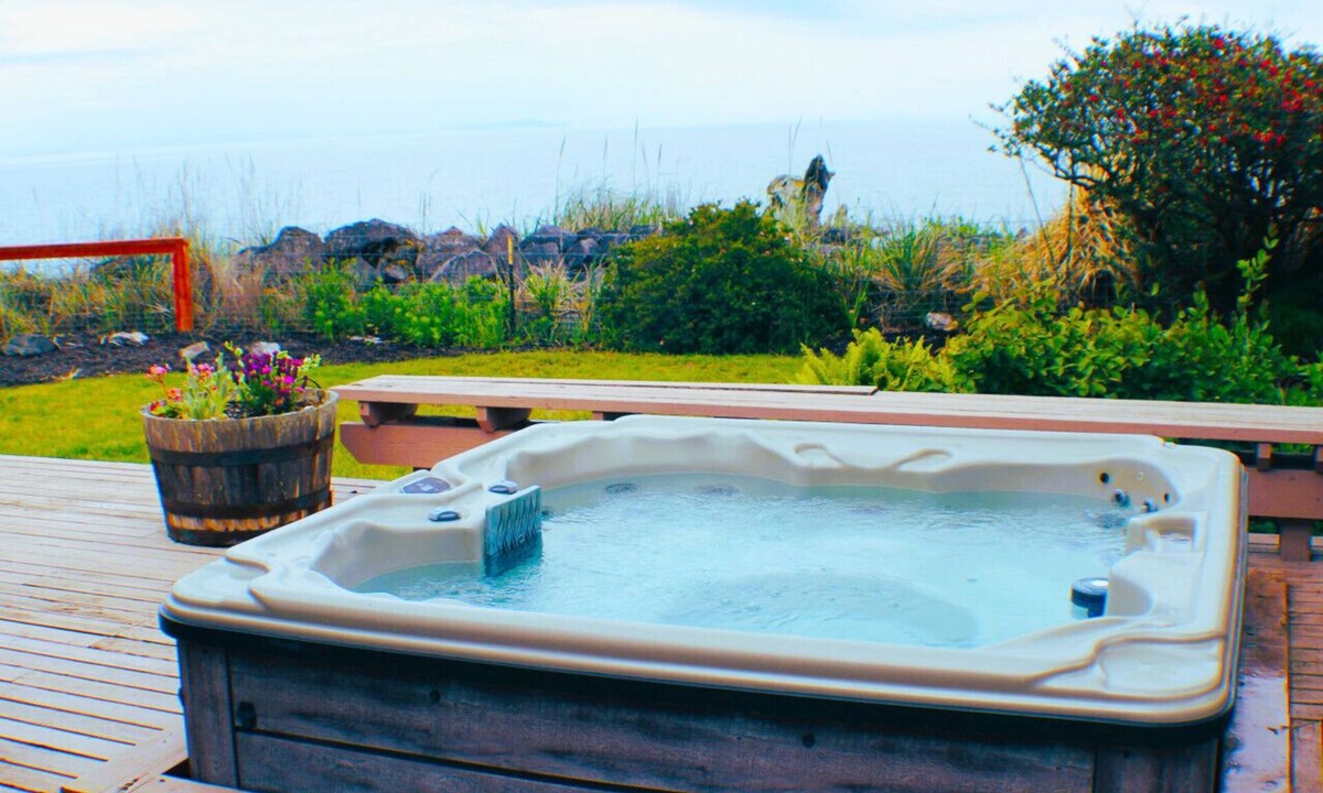 Sequim House | Secret Garden - Fabulous views of the Strait from the beach in Dungeness