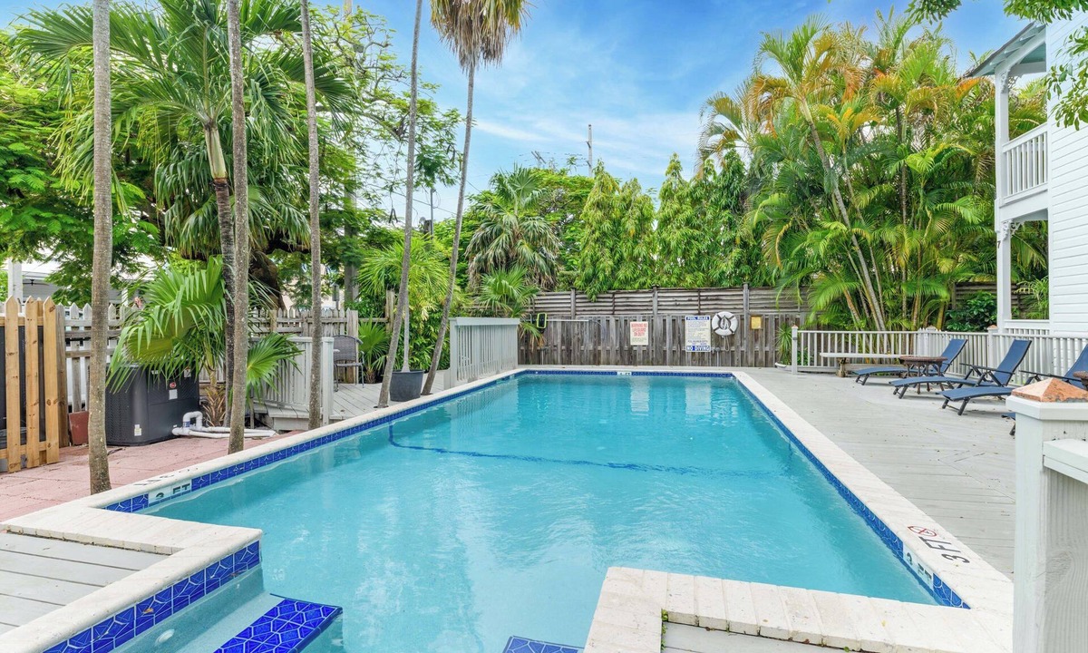 Key West Historic District Apartment | Serene Key West Studio with Poolside Peace