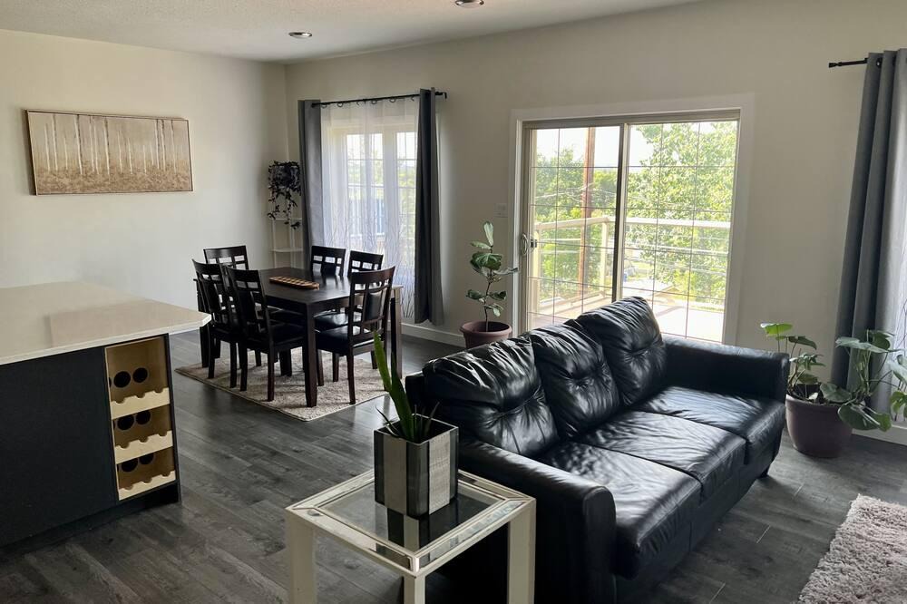Prince Albert House | spacious 5 bedroom home with a game room, walk-in basement, and overlooking deck