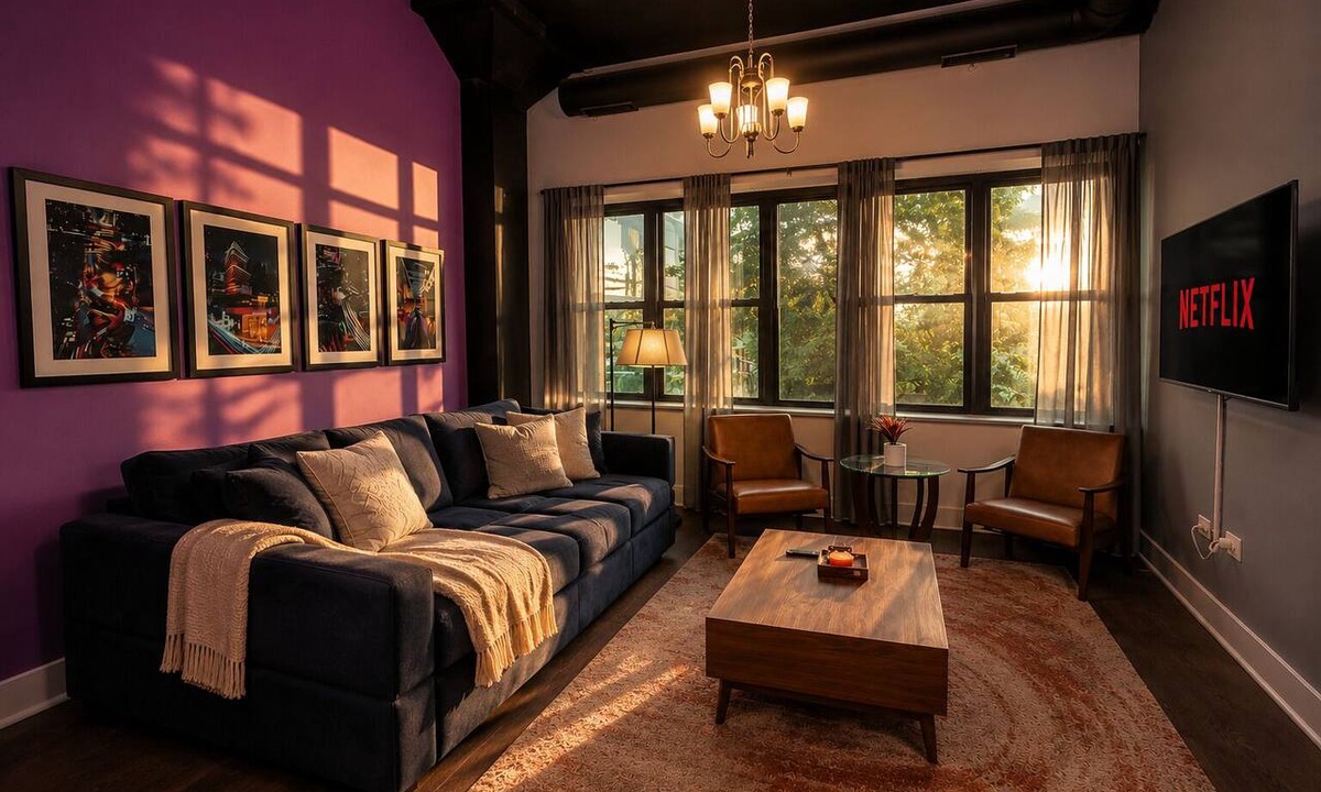 Near South Side Hotel | Stylish 2BR Cozy South Loop Suite Near McCormick
