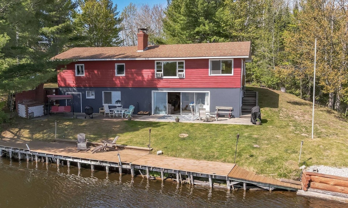 Onaway House | The Banks - Rustic and Waterfront! Secluded and Special! Kayaks and Canoes are included for guest use by RedAwning