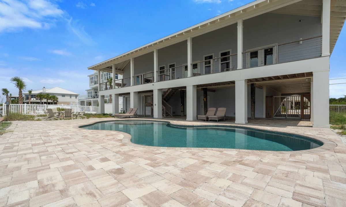 Pensacola Beach House | The Blue Dolphin Hideaway | Private Pool, Boat Tie-Up, Fire Pit | My Beach Getaways