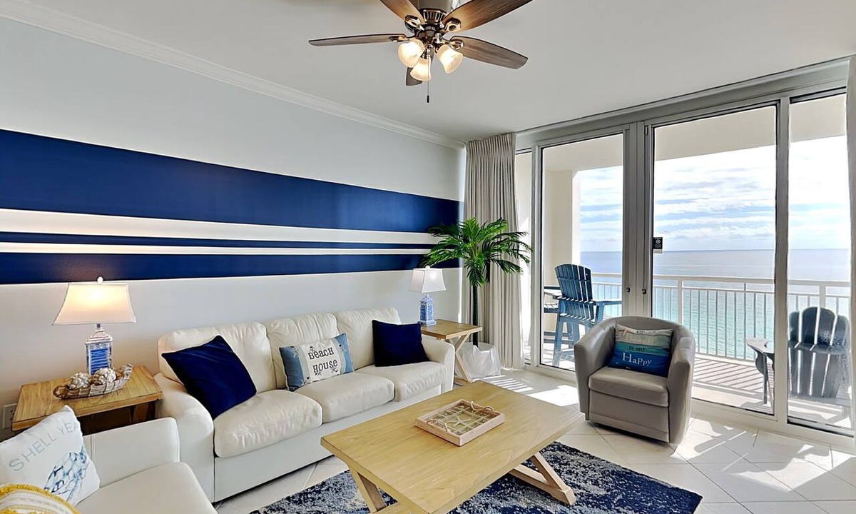 Navarre Beach Condo | The Pearl of Navarre #1102 | Newly Renovated + On-Site Amenities!