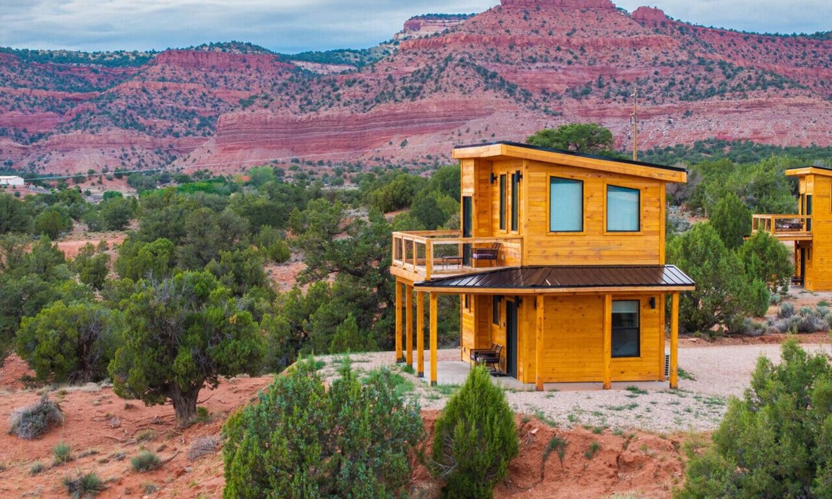 Kanab Cabin | Tiny Cabin, #4 Island in The Sky View @ The Cedars