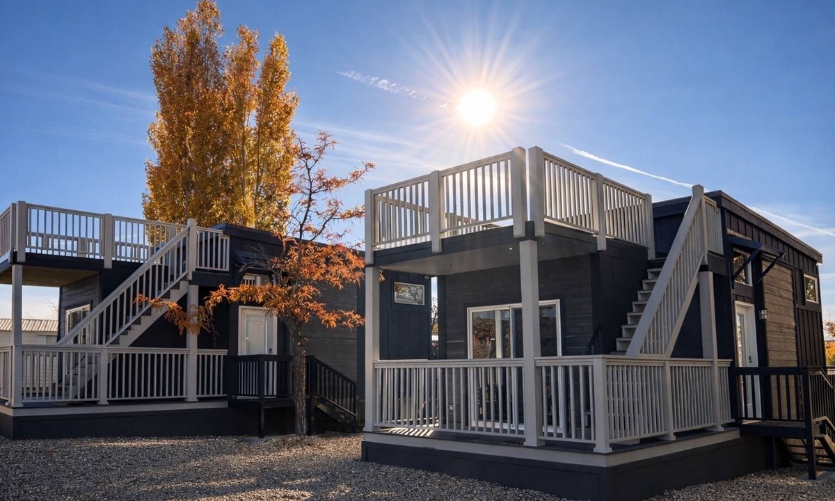 Page Cabin | Ultra Luxury Tiny Home with Deck #1A