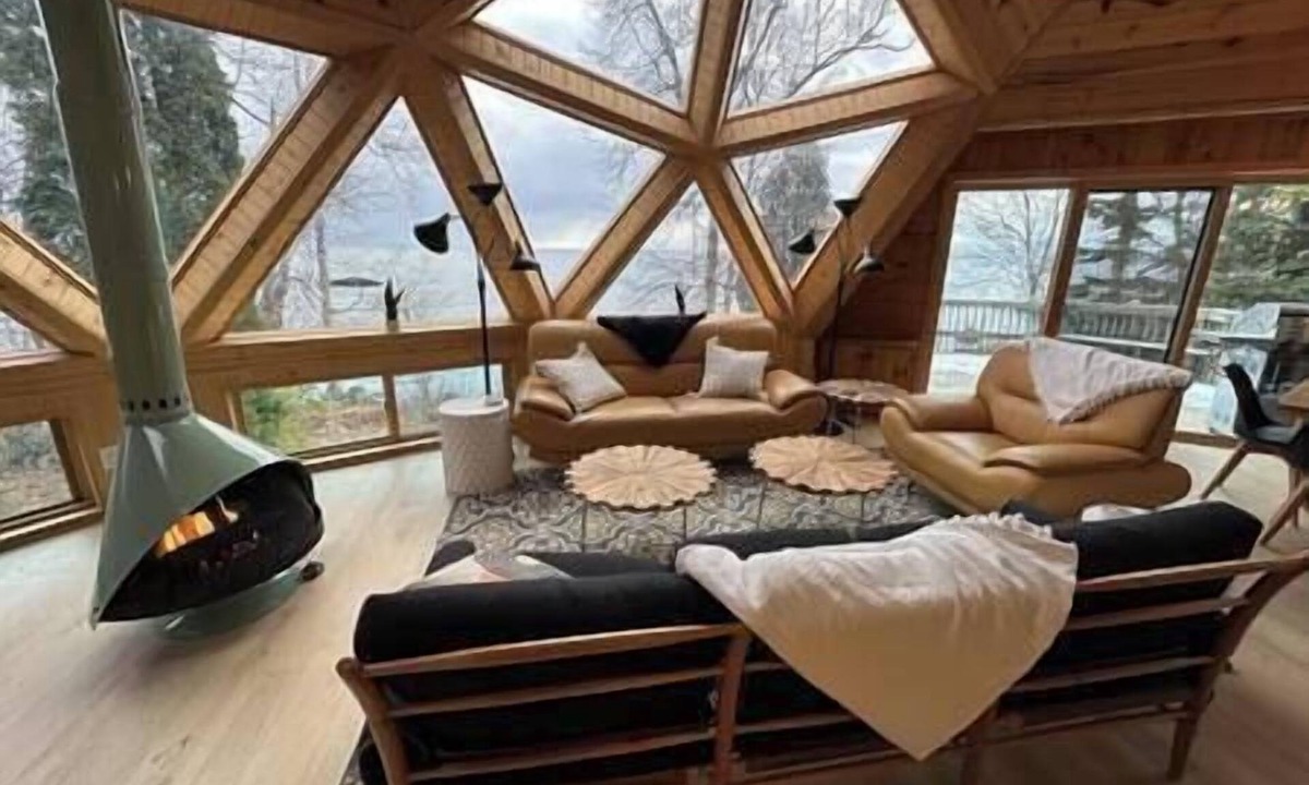 Schroeder House | Unique Geo Dome I Lake Access I Stunning Views I Gas Firepit