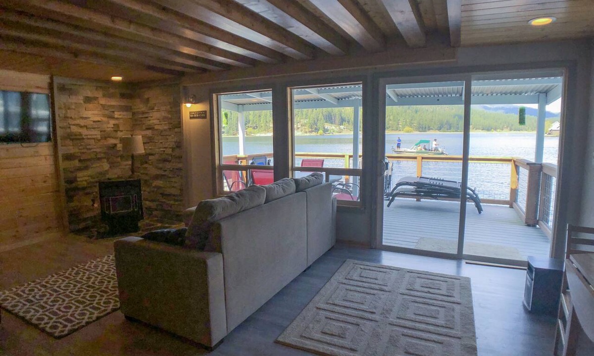 Loon Lake Cabin | Updated Waterfront Cabin With Large Private Dock, Stunning Views