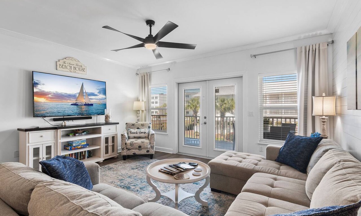Avalon Beach Estates Condo | Walk to Beach⛱️ Pool + Wrap Around Balcony | Pavilion Palms 103B☀️