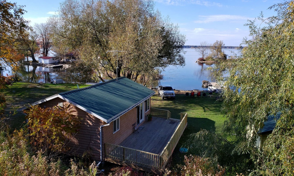 Chippewa Bay Cottage | Waterfront cottage with a beautiful view