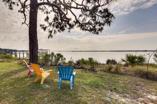 Ochlockonee Bay House | Waterfront Ochlockonee Bay Cottage w/Views!
