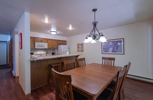 Baileys Harbor Condo | 2BR Lakefront Condo: Balcony, Hot Tub, & Fireplace