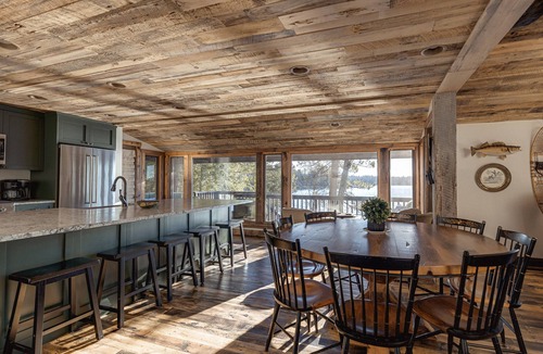 Presque Isle Cabin | 4 BDR, ON water lodge! Near Trails!