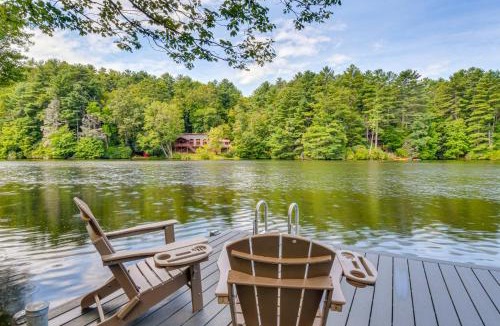Sapphire House | 4 Mi to Ski Sapphire! Lakefront Cabin w/Dock