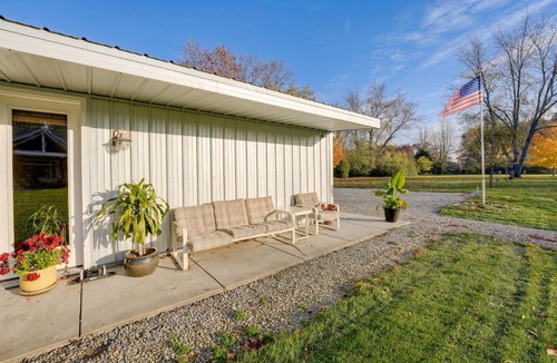 White Pigeon Apartment | 5 Mi to St Joseph River: Apartment w/Fire Pit!