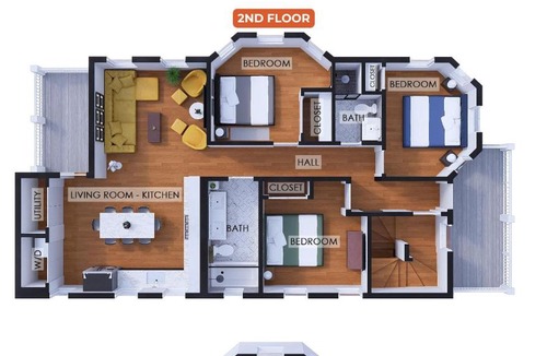 East Somerville Apartment | 6BR4Bth Parking BOS MIT Harvard TD Garden