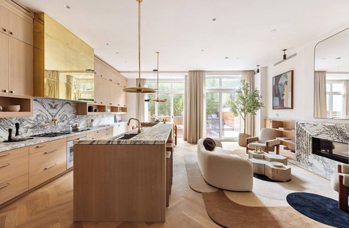 Downtown Brooklyn House | 7 bedroom home with rooftop pool overlooking Manhattan skyline & indoor parking