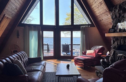 Parrott Point Ski Chalet | "A Frame of Mind" on Mullett Lake