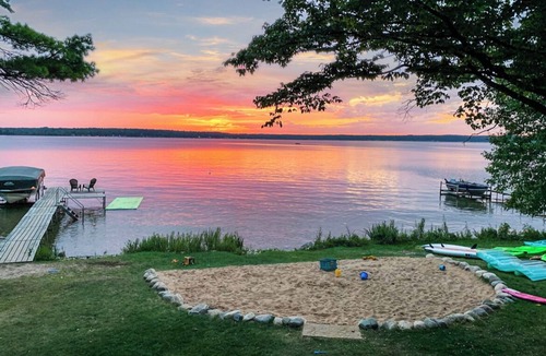Parrott Point Ski Chalet | "A Frame of Mind" on Mullett Lake