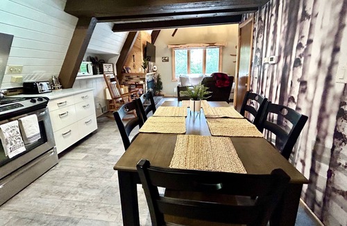 Bessemer Ski Chalet | A-Frame - Sauna, Firepit, Near Ski Resort & trails