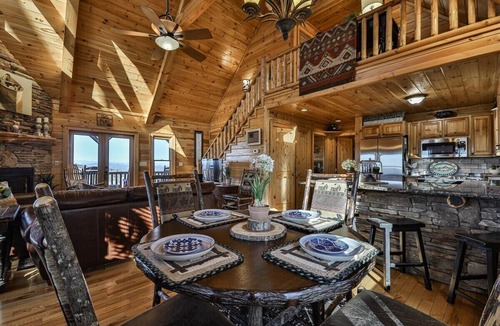 Foxfire Estates Cabin | Above & Beyond Lodge | Blue Ridge, Ga