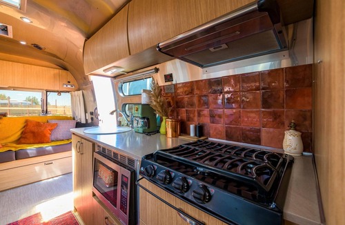 Valle House | Airstream w/ Private Hot Tub (Unit E) - 5 Person Airstream with Private Hot Tub