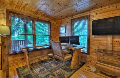 Raccoon Ridge Cabin | Aska Ridge Lodge | Hot Tub | MTN Views | Pool Table |