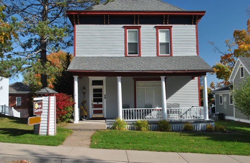 Bayfield Apartment | At Ships Quarters "Northland" in downtown Bayfield, WI. Walk to everything!n