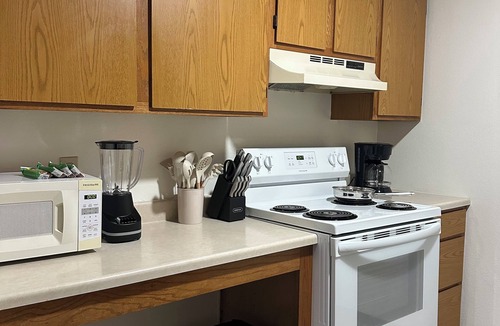 St. Cloud Apartment | Awesome Handicap Accessible Studio with AC in Charming St. Cloud and Near SCSU!