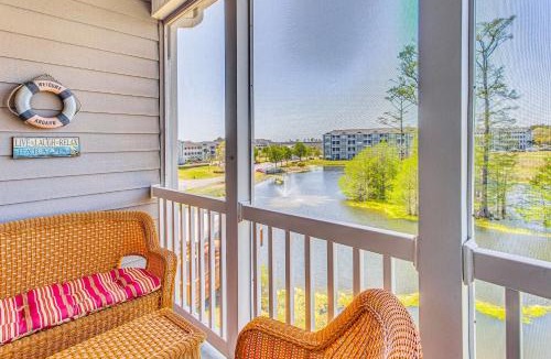 Carolina Yacht Landing House | Balcony + Pool Access: Serene Little River Retreat
