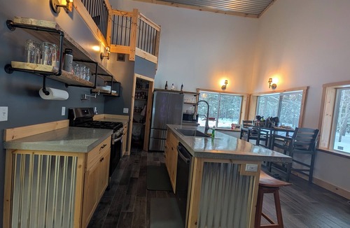 Brimley House | Barndominium in RACO, located very close to trails.