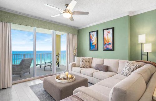 West Panama City Beach Resort | Beachfront Condo Free Beach Chairs Huge Balcony Come Relax!