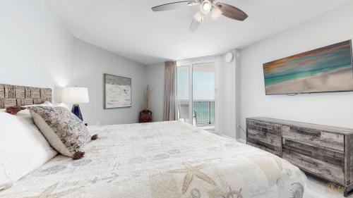 Gulf Lagoon Beach House | Beachfront - Renovated - Gulf view Bedroom - FLPCB5