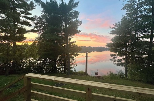 Eau Galle House | Beautiful Lakefront Escape with Private Dock & Wildlife Views