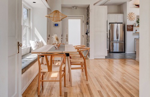 Noyack House | Beautiful, new design with tons of natural light, heated pool, and great.