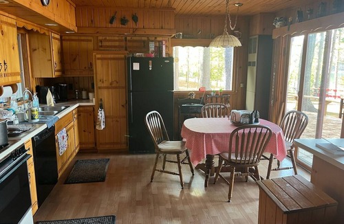 St Germain Cabin | Beautiful one acre 3 bedroom Private boat and snowmobile launch