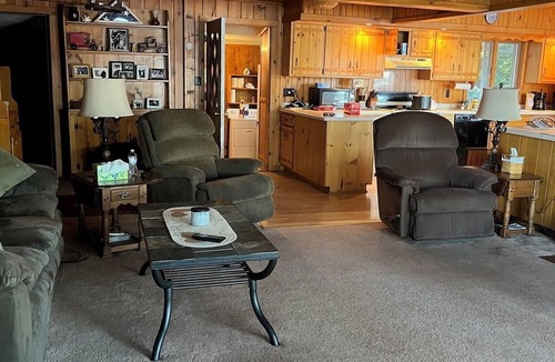 St Germain Cabin | Beautiful one acre 3 bedroom Private boat and snowmobile launch