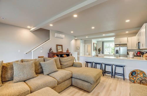 Hammond Apartment | Beautiful Water Views: Coastal Oregon Townhome!