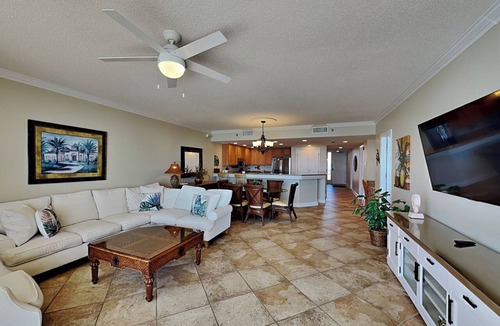 Navarre Beach Condo | Belle Mer #303 | 3BD/3BA | Pool, Hot Tub, Tennis, Gym