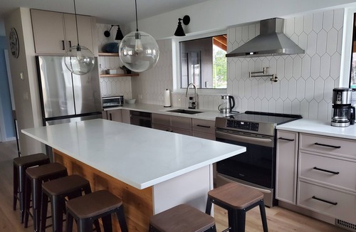 Flanders House | Best family beach house! Relax at our waterfront house with boat dock.