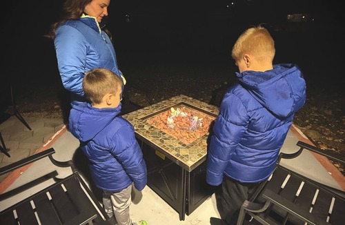Norwalk House | "Blessed Beyond Measure" King Master ~ Fire Pit