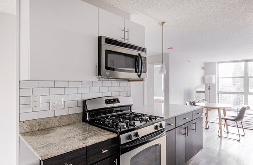 West Loop Gate Apartment | Blueground | West Loop, gym & bbq, nr Willis Tower