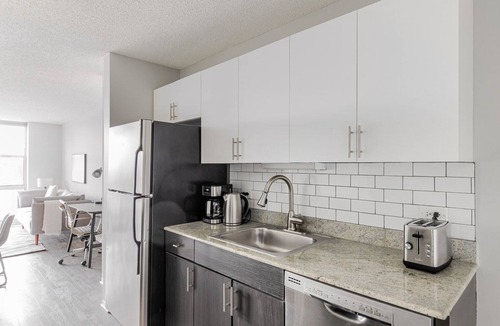 West Loop Gate Apartment | Blueground | West Loop, gym & bbq, nr Willis Tower