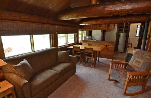 Iron River Cabin | Cabin #4, 3-bedroom w/gas fireplace screened porch
