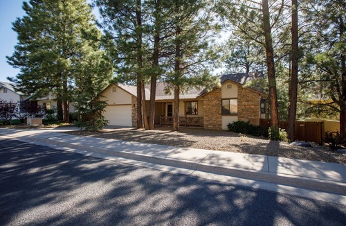 Flagstaff Cabin | Cabin Getaway complete with Gameroom, hiking access, and huge deck!