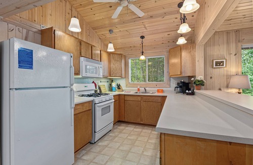 Sayner Cabin | Cabin with Lake Access, AC, Fireplace, Firepit