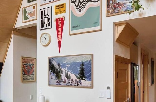 Packwood Cabin | Camp Gifford - modern A-frame with hot tub and sauna, near Mount Rainier