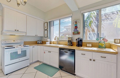 Key Largo House | Canal-front, family-friendly home w/soaking tub, dock access & water view